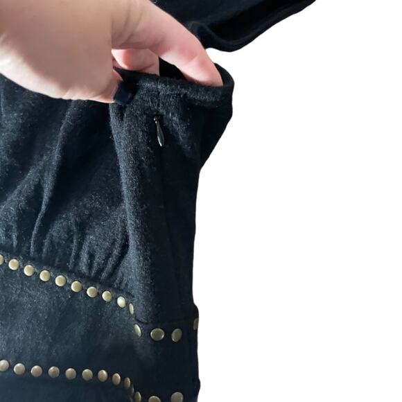 Grey Studded Dress b - Picture 3 of 9